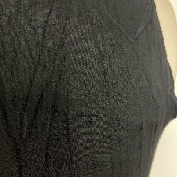 Keren Naftali 1 XS S 4 Black Dress Bodycon Evening Elegant Crinkle Packable - Picture 9 of 13